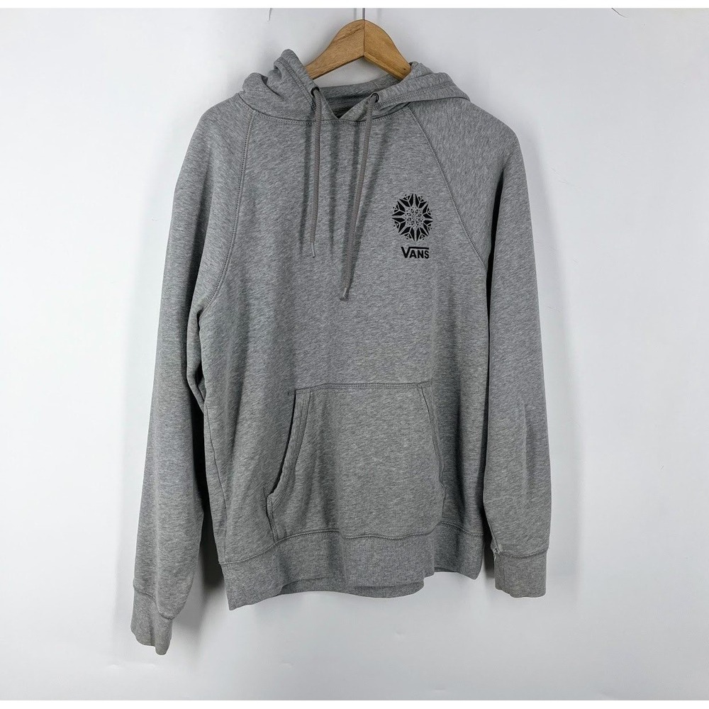 Vans Versa Hoodie Mens Peace Love Positivity Mandala Graphic Pullover Size S